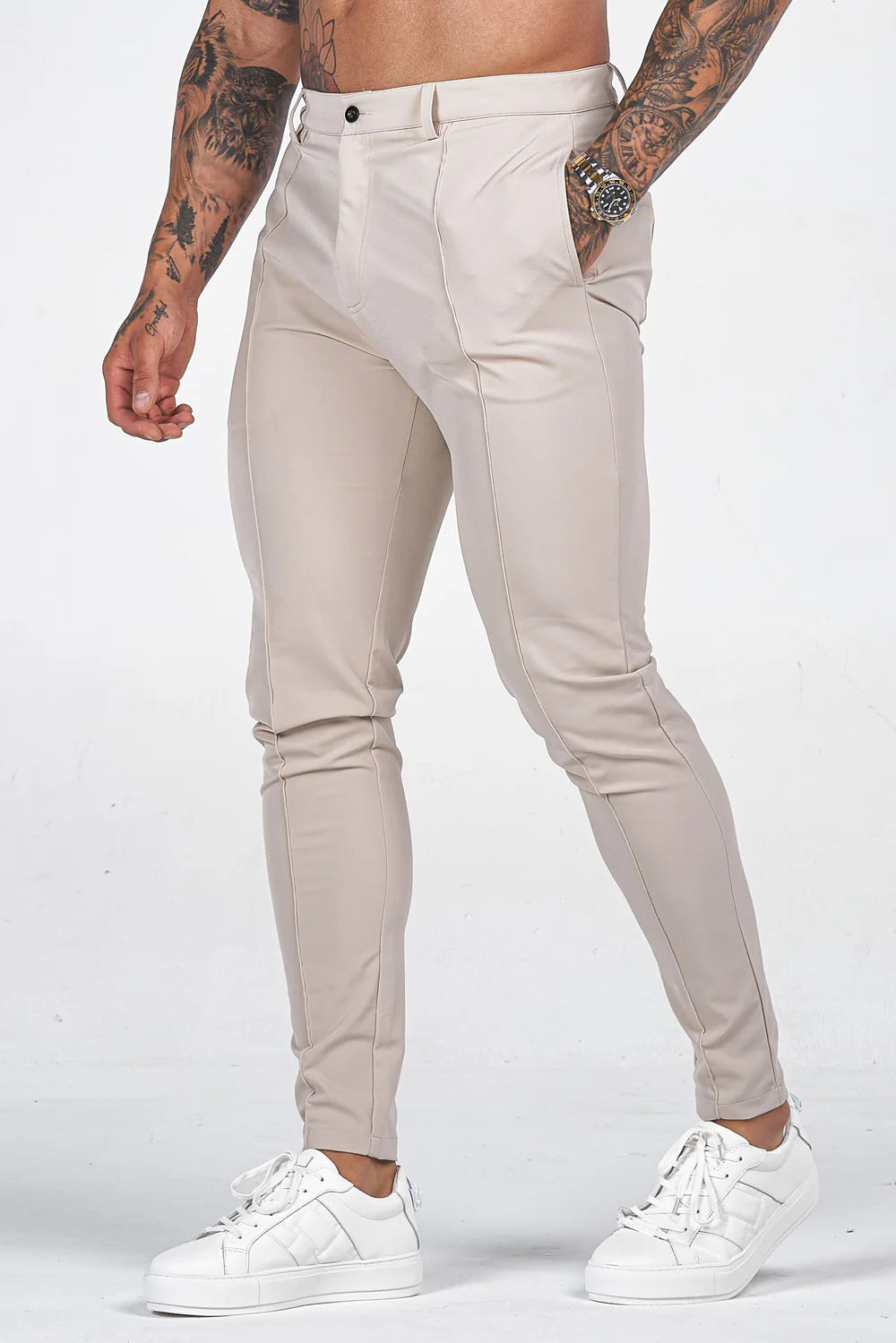 Milan Trousers - Stone