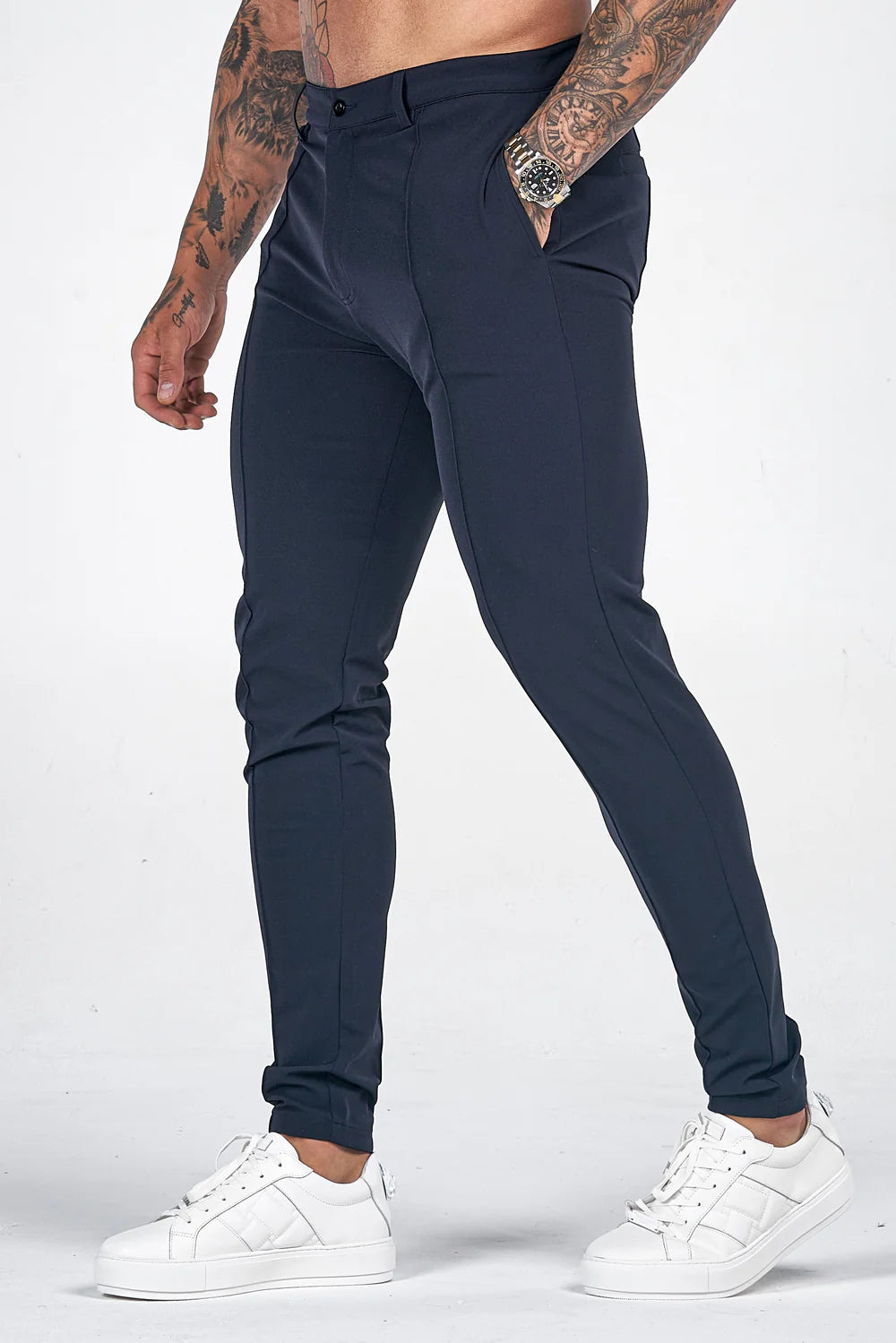 Milan Trousers - Navy