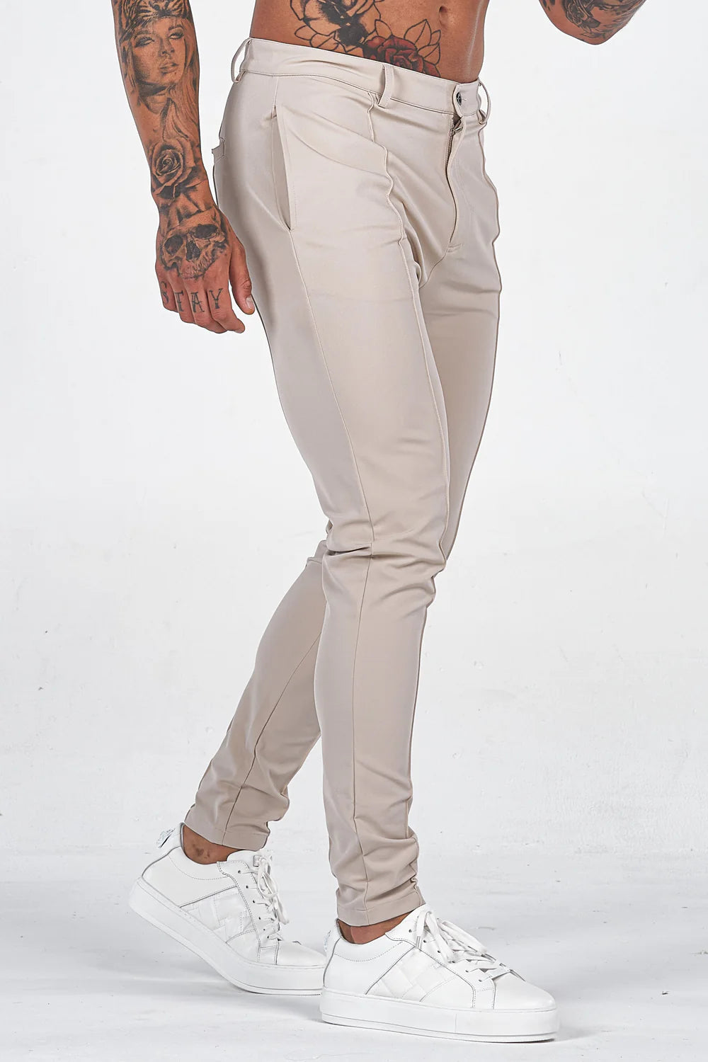 Milan Trousers - Stone