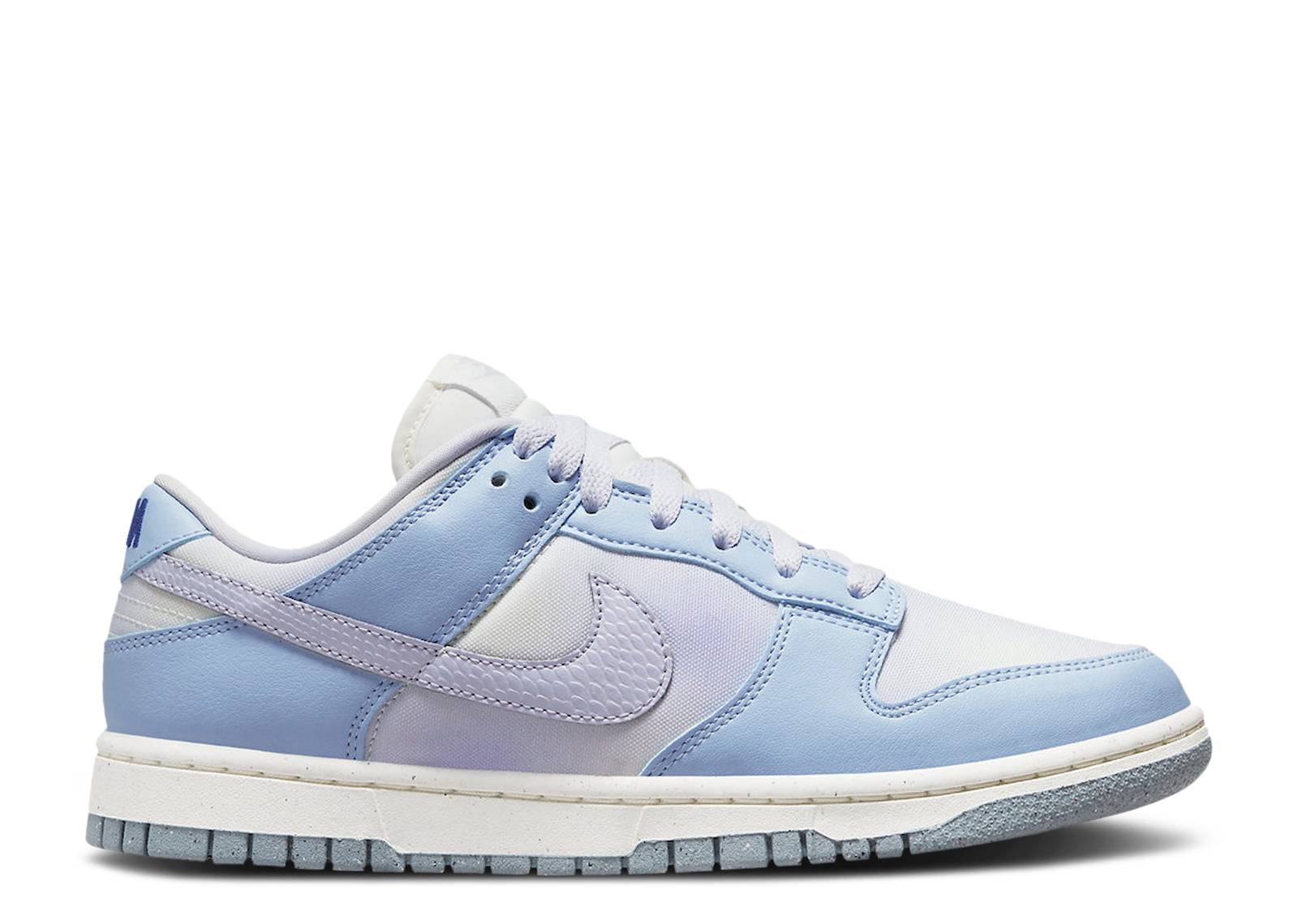 Damen Dunk Low Blau Airbrush